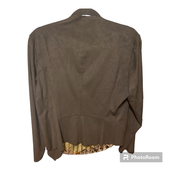 Zara basic velvet jacket - Picture 2 of 3